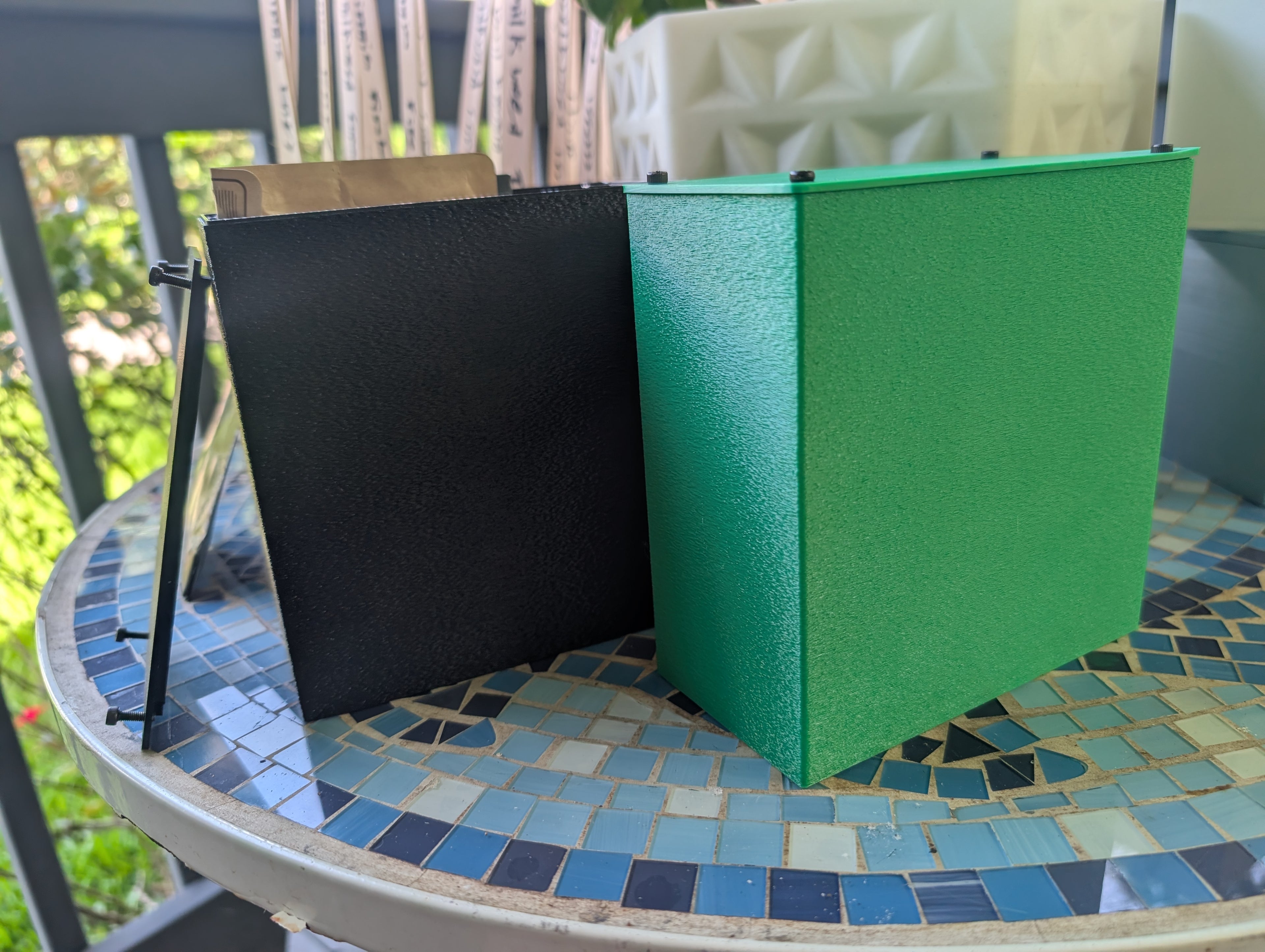 Airtight Seed Storage Box | Seed Vault with Desiccant Container